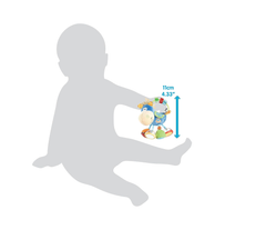 Playgro Horse Soft Baby Rattle Toy – Sensory, Teething & Activity Gift
