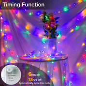 Multi-Coloured Battery Powered Fairy Lights