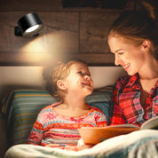 LED Wall Light with 3 Color Modes & Brightness Levels