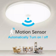 48W LED Motion Sensor Ceiling Light