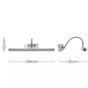 Adjustable Twin LED Picture Wall Light
