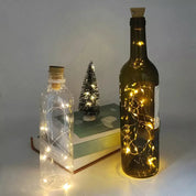 Bottle and Wine Cork Fairy Lights