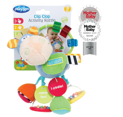 Playgro Horse Soft Baby Rattle Toy – Sensory, Teething & Activity Gift