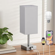 Aooshine Touch Bedside Lamp with USB A+C Charging