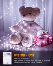 120 LEDs Firecracker Fairy Lights