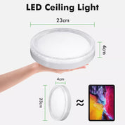 LED Round & Square Ceiling Light – 12W-48W, IP44