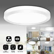 LED Round Ceiling Light – 10W-24W, Cool White