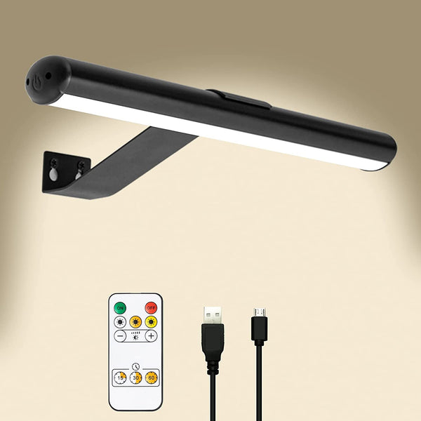 Wireless Rechargeable Picture Light with Remote Control - Full Metal Art Display Lamp