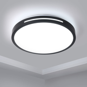 Modern Round LED Ceiling Light – 12W/18W, Cool White