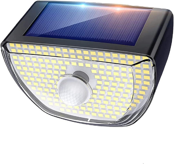 200 LED Solar Motion Sensor Lights - 3 Modes, Wireless Wide Angle Security Lights, IP65 Waterproof