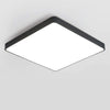 45W Modern Led Ceiling Light 3000K-6500K LED Dimmable Ceiling Lights, 50CM Black Ceiling Lighting Fixture for Bedroom