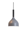 Grey Iron E27 Light Fixture, 17×35cm, Bulb Not Included