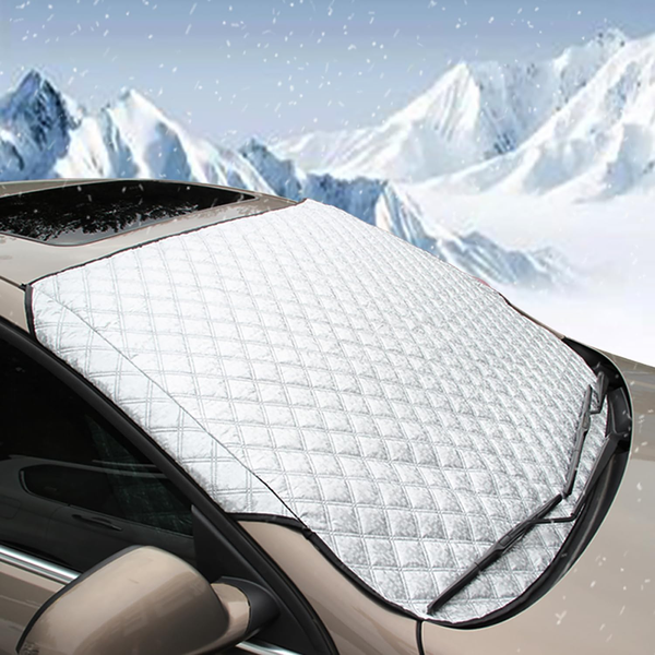 Heavy-Duty Car Windshield Cover – All-Season Snow, Ice, Frost & Sun Protector for Cars & SUVs