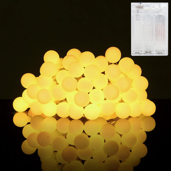 Battery Globe Fairy Lights – 5M 50 Warm LEDs