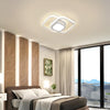 32W LED Ceiling Light, 4000K Neutral White, Modern Double Square Aluminum Ceiling Light