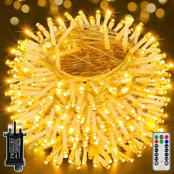40M Fairy Lights – 400 LEDs, Waterproof, Timer, Dimmable