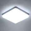 LED Ceiling Light, 36W Square LED Ceiling Lights, Cool White 6500K Indoor Ceiling Lights, 4050LM Bright LED Panel Lighting for Bedroom