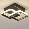 Modern Square LED Ceiling Light - 22W Warm White, LED Ceiling Light For Hallways & Bedrooms