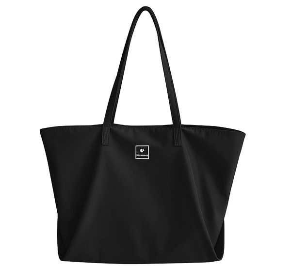 Women’s Canvas Tote Bag – Casual School Handbag & Crossbody Shoulder Bag