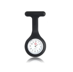 Nurse Brooch Fob Watch with Pin, Medical Pocket Clock for Doctors & Nurses
