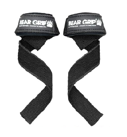 Premium Heavy-Duty Neoprene Padded Weight Lifting Straps – Extra Long & Durable