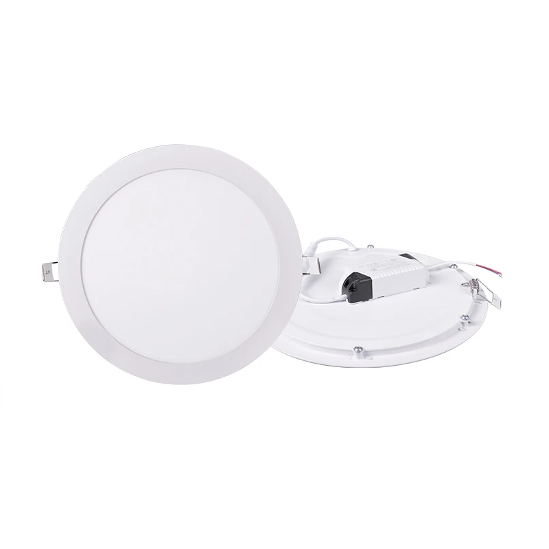 24W LED ROUND Recessed Ceiling Flat Panel Ultra Slim White Panel Light for Commercial Lighting