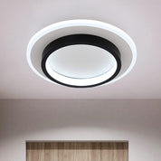 Modern Round LED Flush Mount Ceiling Light – Circle Flat Lamp for Hallway