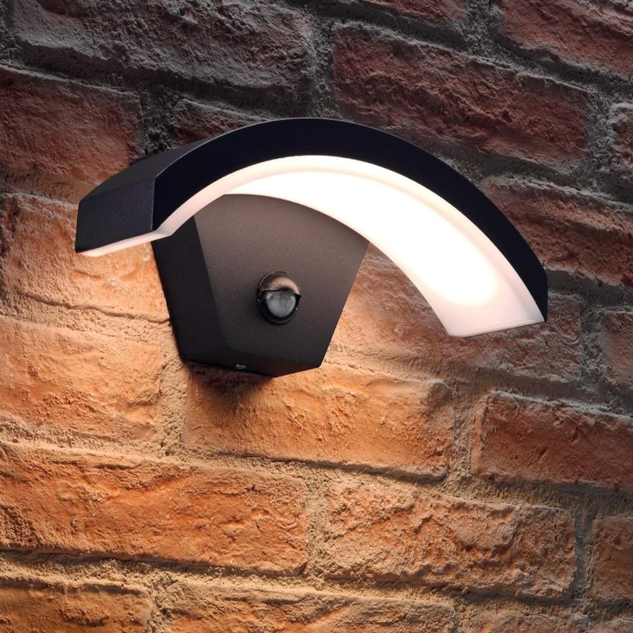 Modern LED Wall Light with PIR Motion Sensor