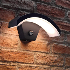 Modern LED Wall Light with PIR Motion Sensor