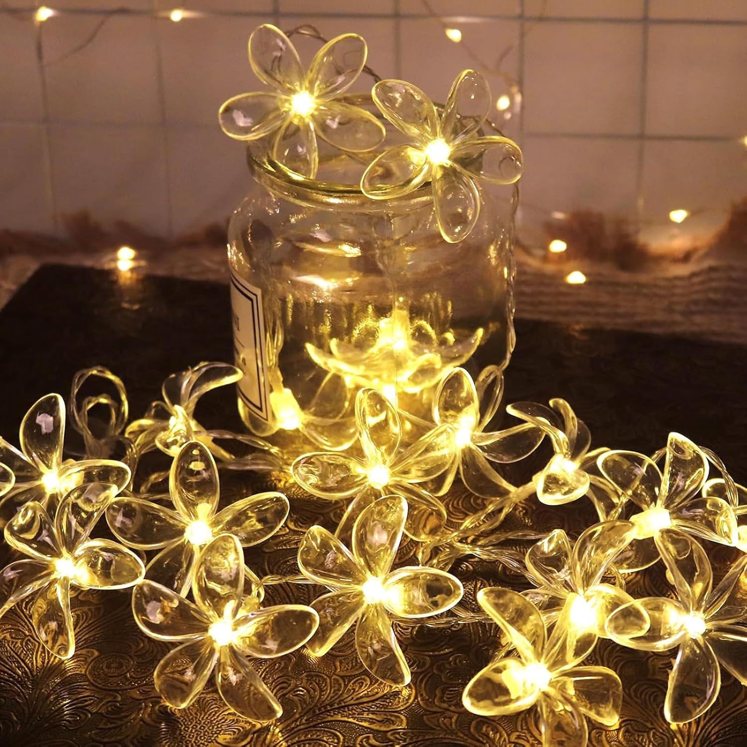 3M Cherry Blossom Fairy Lights – 20 Warm LEDs