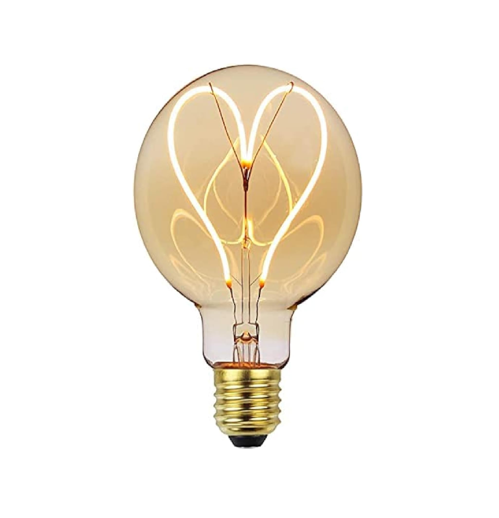 E27 LED Vintage Edison Bulb 4W Globe Spiral
