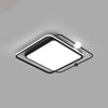 36W LED Ceiling Light Square Shape Ceiling Lamp, 50CM Bedroom Lamp 3000K/4000K/6000K Ceiling Lights Dimmable with Switch Control for Living Room