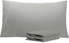 NTBAY 2-Pack Pillowcases 50x90cm – Soft Microfiber, Wrinkle & Fade Resistant, Grey