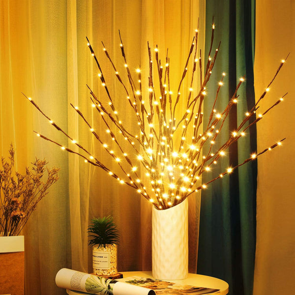 3 Pack USB Twig Branch Lights