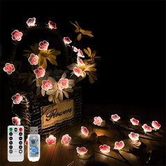 Cherry Blossom Fairy Lights 40 LEDs
