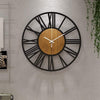 Large Silent Non-Ticking Vintage Wall Clock 14-Inch