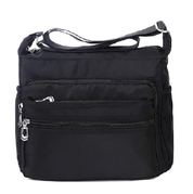 Waterproof Nylon Crossbody Bag for Women – Casual Shoulder Messenger Purse