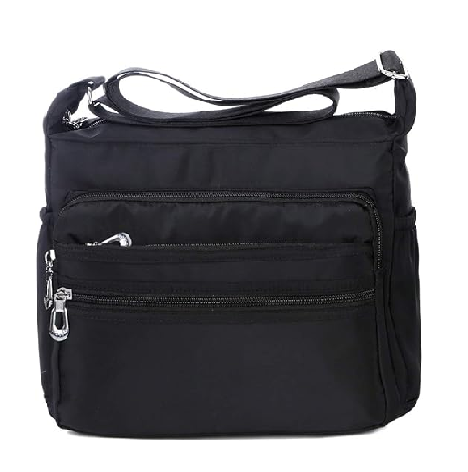 Waterproof Nylon Crossbody Bag for Women – Casual Shoulder Messenger Purse