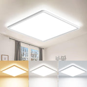 22CM LED Ceiling Light, 18W, 3 CCT Waterproof Flush Mount