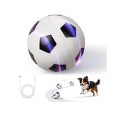 Interactive Smart Dog Ball 3.15" USB Rechargeable Moving Toy with LED Lights