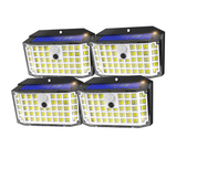 4 Pack Solar Motion Lights – 2000LM Outdoor Security