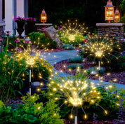 Solar Firework Garden Lights – 4 Pack, 480 LEDs