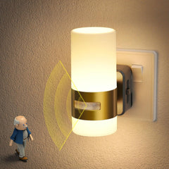 Dimmable Plug-in Motion Sensor Night Light, 3000K