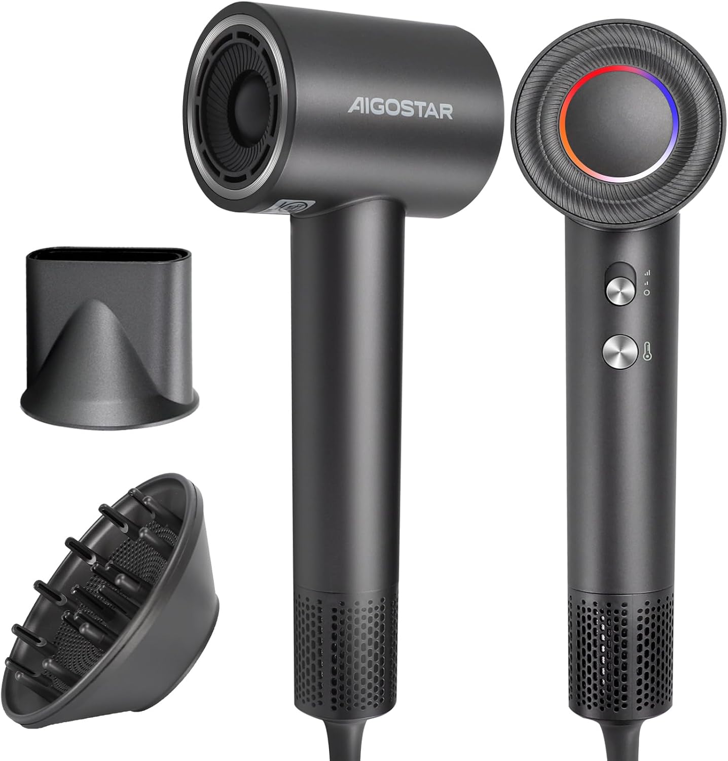 Professional 110,000 RPM Ionic Hair Dryer – Fast, Quiet & Lightweight Blow Dryer