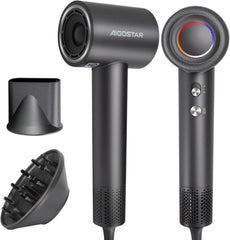 Professional 110,000 RPM Ionic Hair Dryer – Fast, Quiet & Lightweight Blow Dryer