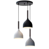 Modern Wood & Metal 3-Light Pendant Ceiling Lamp – Height Adjustable for Kitchen Islands, Cafes, and Dining Rooms