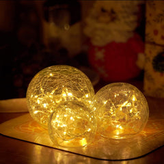 Glass Ball LED Fairy Lights – 3 Pack