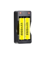 2/4 Slot Smart Battery Charger for 18650 Li-Ion Rechargeable Batteries Box