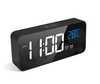 Digital LED Alarm Clock with Temperature, Dual Alarms & Adjustable Brightness
