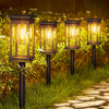 4 Pack Solar Pathway Garden Lights